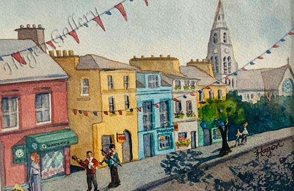 Street Scene in Clifden