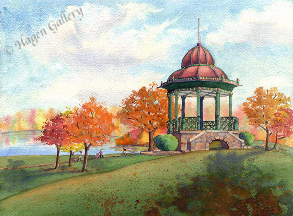 Autumn at the Gazebo